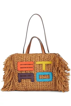 Etro Bolso shopper con logo bordado