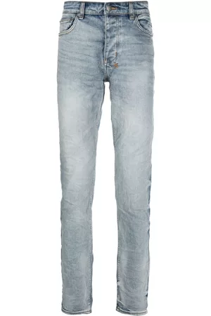 KSUBI Vaqueros slim con diseño arrugado
