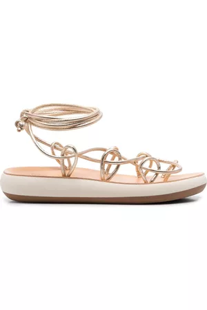 Ancient Greek Sandals Sandalias Nisi con tiras cruzadas