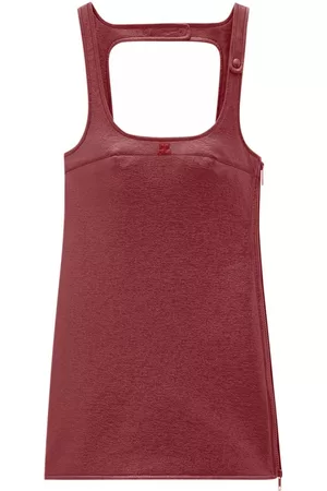 Courrèges Vestido corto Re-Edition Vinyl