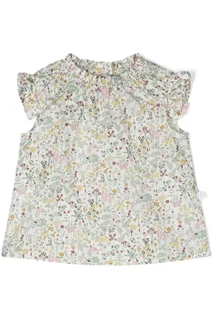 Il gufo Blusa con estampado floral