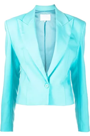 Costarellos Blazer corto con hombreras