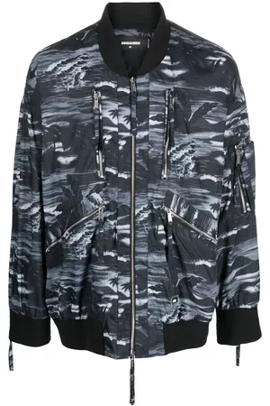 Dsquared2 Chaqueta bomber con motivo gráfico