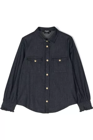 Balmain Camisa con cierre de botones