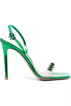 Gianvito Rossi Sandalias Ribbon Candy con tacón de 105mm