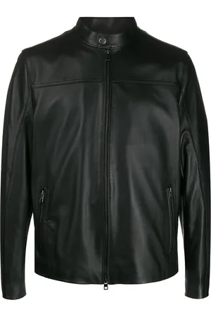 Michael Kors Chaqueta biker con cuello falso