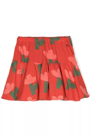 Bobo Choses Falda Sea Flower con pliegues