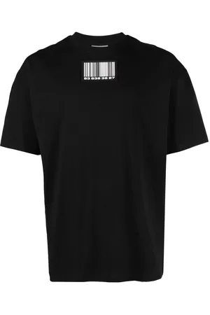VTMNTS Camiseta con detalle de parche