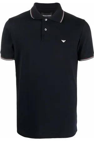 Emporio Armani Polo con logo bordado