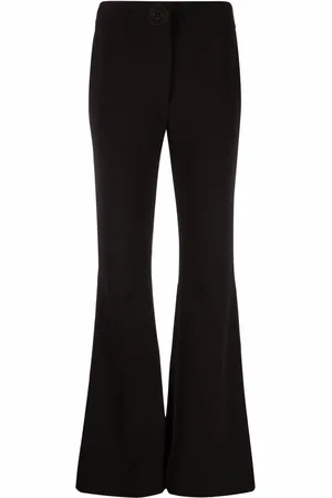 Moschino Pantalones de talle alto acampanados