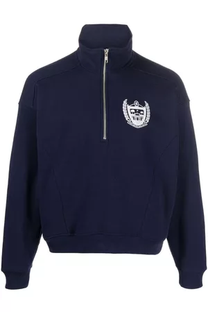 Sporty & Rich Sudadera con logo estampado y cremallera