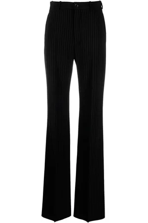 Balenciaga Pantalones rectos a rayas diplomáticas