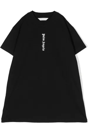 Palm Angels Vestido con logo estampado
