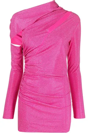 Cult Gaia Vestido corto Nicole con abertura