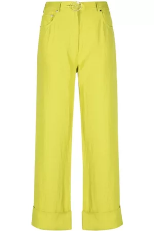 Stella McCartney Pantalones rectos de talle alto