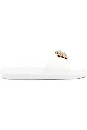 VERSACE Sandalias con placa Palazzo Medusa