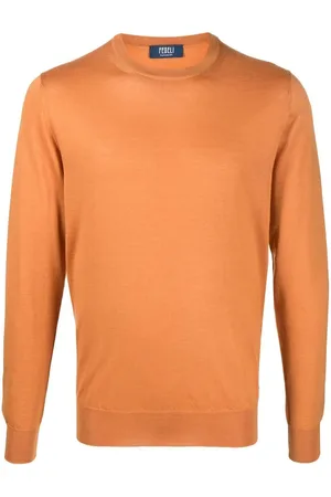 FEDELI Jersey con cuello redondo