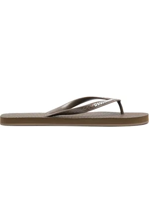 Dsquared2 Chanclas con logo estampado
