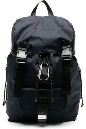 A.P.C. Mochila con parche del logo