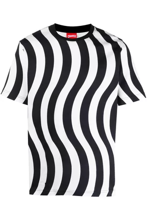 Camper Camisa con ondas estampadas