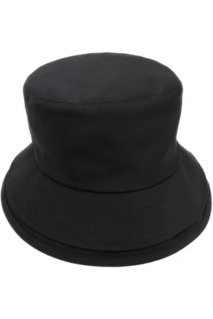SACAI Sombrero de pescador con ribete a capas