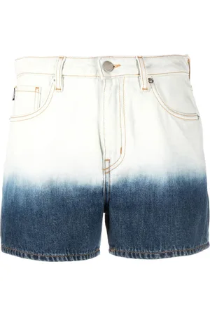 Moschino Pantalones vaqueros cortos con efecto sombreado