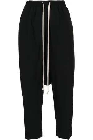 Rick Owens Pantalones capri con cordones