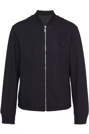 Prada Chaqueta tipo blusón con logo triangular