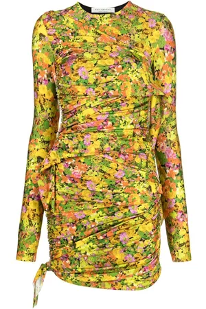 Serafini Vestido corto con motivo floral