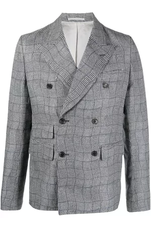 Kenzo Blazer a cuadros con doble botonadura