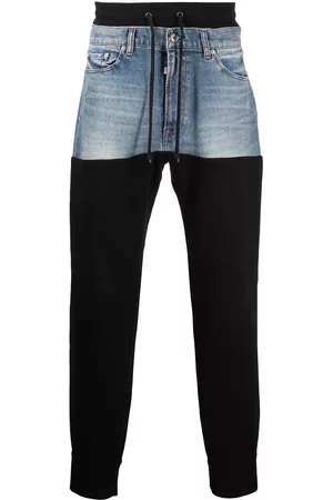 ROMEO HUNTE Pantalones de chándal con patchwork