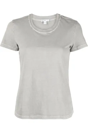 James Perse Camiseta con cuello redondo