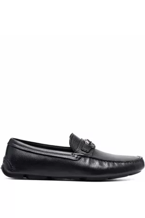 Giorgio Armani Mocasines con placa del logo
