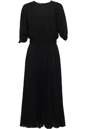 Prada Vestido Sunray midi plisado