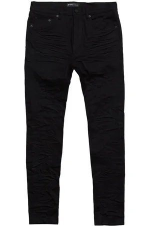 Purple Brand Vaqueros slim con efecto arrugado