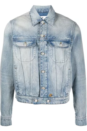 Courrèges Chaqueta con efecto lavado