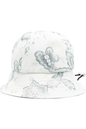 Erdem Sombrero de pescador con estampado floral