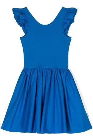 Molo Vestido acampanado con volantes