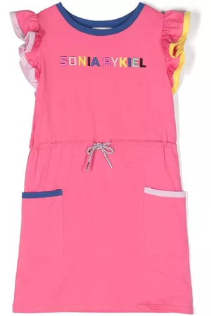 Sonia Rykiel Enfant Vestido con volantes en las mangas