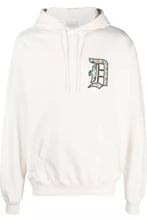 Drôle de Monsieur Sudadera con capucha y logo bordado