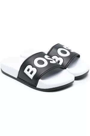 HUGO BOSS Sandalias con logo estampado