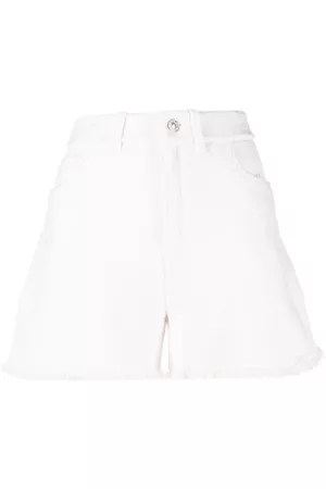 Barrie Pantalones cortos con detalle deshilachado