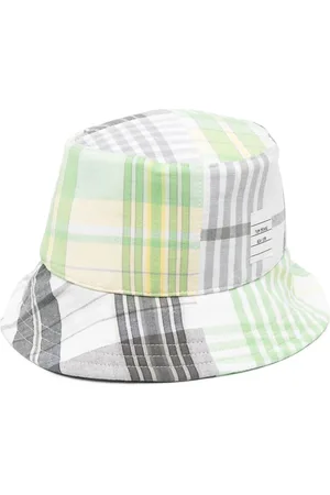 Thom Browne Sombrero de pescador a cuadros