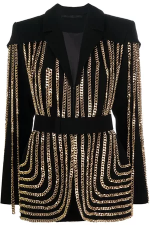 JEAN-LOUIS SABAJI Blazer con botones y cadenas