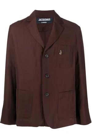 Jacquemus Chaqueta con botones y solapa de muesca
