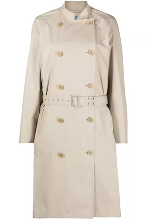 Prada Gabardina con doble botonadura