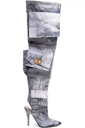 Natasha Zinko Botas cargo altas