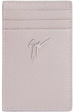 Giuseppe Zanotti Tarjetero Albert con placa del logo
