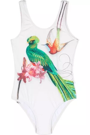 Molo Bañador Nika con estampado de paraíso