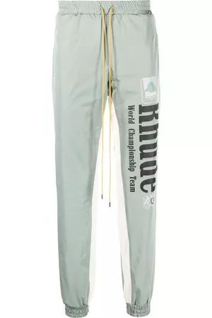 Rhude Pantalones de chándal con logo Senna